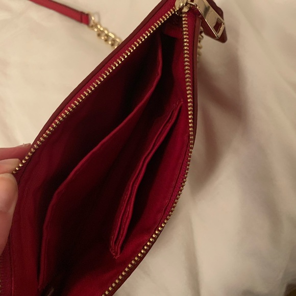 Red Leather Coach Crossbody - Picture 6 of 8